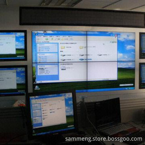 1080p 3 x 3 55-inch LCD Video Wall for Advertising, 700cd/m<sup>2</sup> Brightness